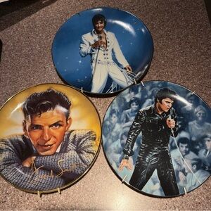 Collectible Elvis Presley Decorative Plates